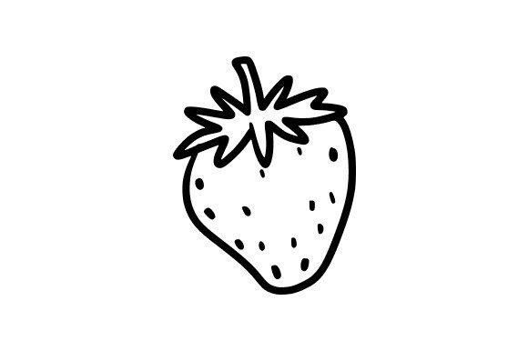 Cute Strawberry Doodle: Graphics & Illustrations Review