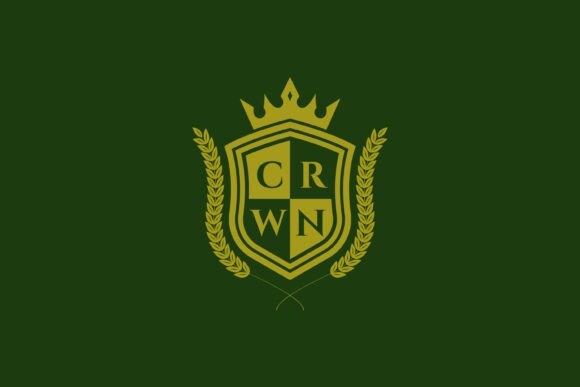 Elegant Heraldic Logo for Local Business Branding