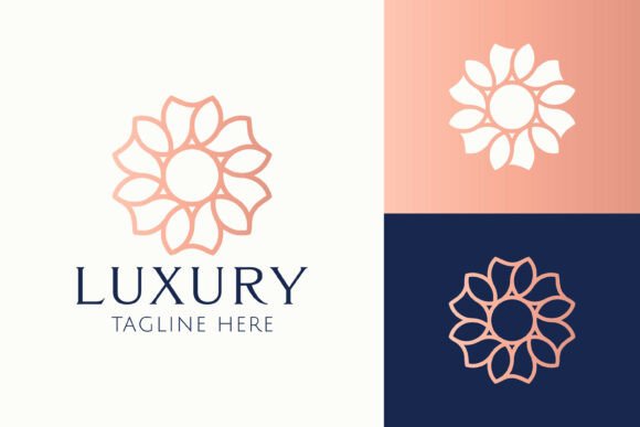 Floral Element Logo for Elegant Branding