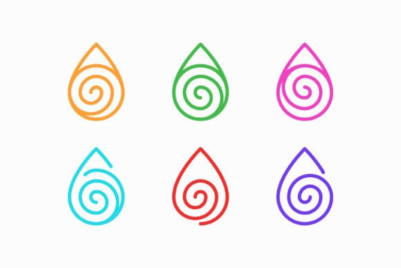 Inner Power Abstract Concept Logo for Modern Brands