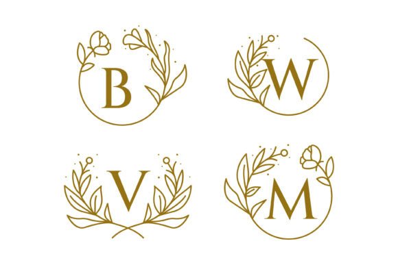 Ornate Plants and Floral Logo for Local Branding