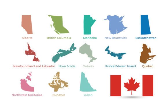 Review: All Provinces and Territories of Canada Graphics